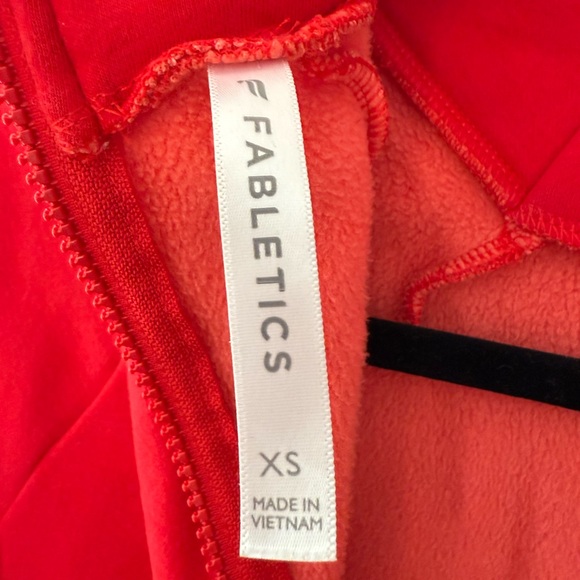 Fabletics XS pullover sweater Red - Picture 3 of 6